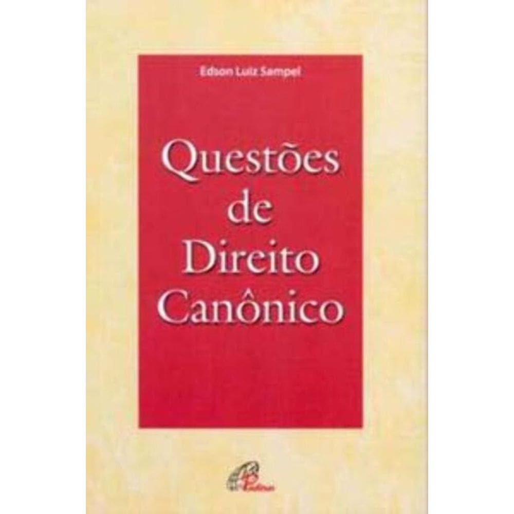 Questões De Direito Canônico