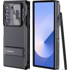 Capa de telefone Nillkin para Samsung Galaxy Z Fold 6 com S Pen preta