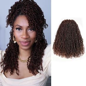 Toyotress de cabelo de crochê Yanky Twist, 8 pacotes, 30 fios, 8 polegadas