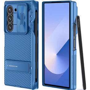 Capa de telefone Nillkin para Samsung Galaxy Z Fold 6 com S Pen azul