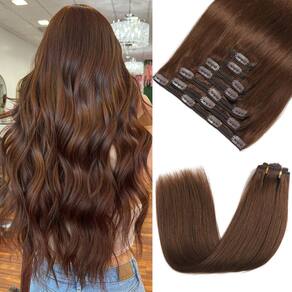 Extensões de cabelo Clip in Rimoss Real Human Hair 140 g 40 cm