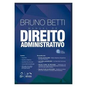 Manual De Direito Administrativo - 2ª Edição 2025