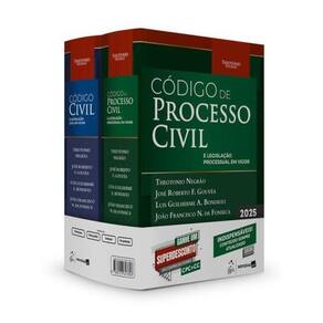 Combo Código Civil E Processo Civil - Legislação Processual Em Vigor