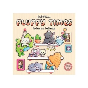 Fofuras Felinas – Livro De Colorir Fluffy Times – Livro 6