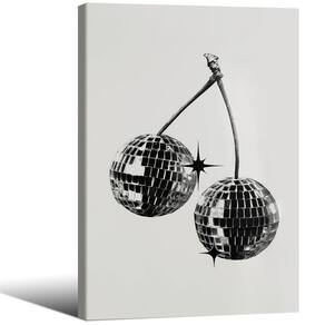 Pôster em tela de arte de parede Vintage Disco Ball 40x60cm