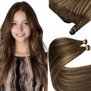 Extensões de cabelo Sunny Hair Genius Weft Balayage 14 polegadas