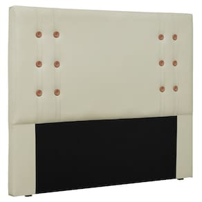 Cabeceira Estofada Cama Box Casal Queen Size Monreale 160cm Corano Bege - Abmaza