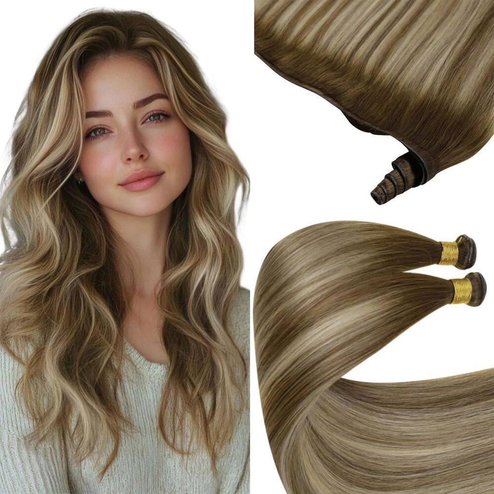 Extensões de cabelo Sunny Hair Genius Weft 60cm Balayage Brown