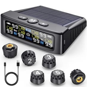Sistema de monitoramento da pressão dos pneus GEARGO RV TPMS 6 Sensores