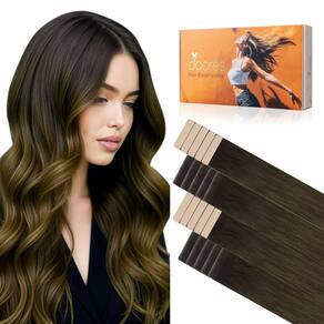 Extensões de cabelo DOORES Invisi Edge Seamless Tape-in 50g 40cm