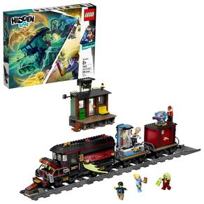 Kit de construção LEGO Hidden Side Ghost Train Express 70424