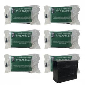 Kit com 6 Sabão Da Costa Africano Palmares 100 g + Presente