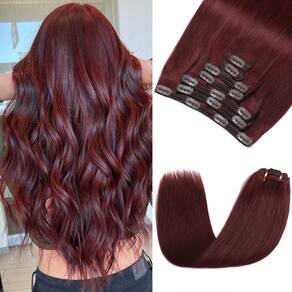 Extensões de cabelo Clip in Rimoss Real Human Hair 140 g 40 cm