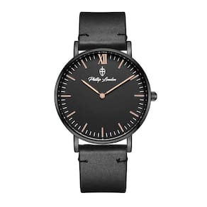 Relógio Phillip London Masculino Ref: Pl80364112m Pr N Casual Black