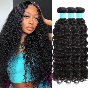 Pacotes de cabelo Fasuo Water Wave 100% cabelo humano não processado
