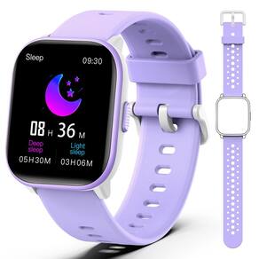 Relógio infantil Fitness Tracker meoonley IP68 à prova d`água 6-15Y