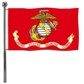 Bandeira: Jayus, Corpo de Fuzileiros Navais dos EUA, exército, 5 x 8 pés, ao ar livre, 200D
