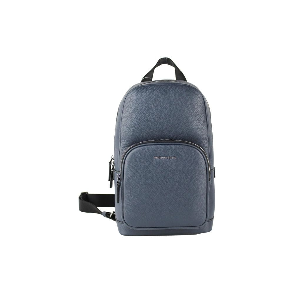 Mochila Michael Kors Cooper Commuter Sling Pack de couro