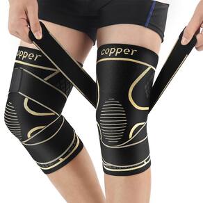 Joelheiras MEIDDANO Copper Compression Arthritis 3XL (pacote com 2)