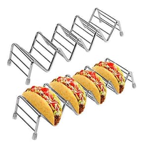 Taco Holder Ejoyous Space para 16 a 20 tacos de aço inoxidável