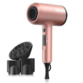Secador de cabelo SHRATE Lightweight Ionic 1800W com difusor - dourado