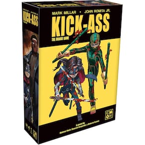 Jogo de tabuleiro CMON Kick-Ass com miniaturas altamente detalhadas