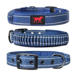 Coleira para cães Tuff Pupper Heavy Duty com alça de nylon balístico