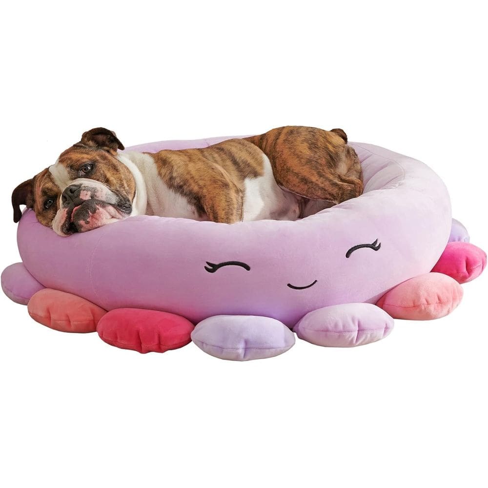 Cama para animais de estimação Squishmallows Beula Octopus 60 cm Ultrasoft Plush