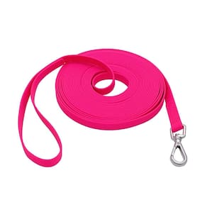 Coleira de treinamento para cães NIMBLE Waterproof 5m 10m 15m 30m 15m rosa
