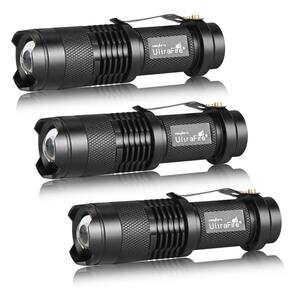 Lanterna ULTRAFIRE SK68 300 lúmens com 3 modos, pacote de 3