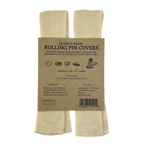 Capa Rolling Pin Regency Wraps 100% algodão, pacote com 15 unidades