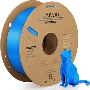 Filamento de impressora 3D LANDU PLA+ 1,75 mm azul 1 kg