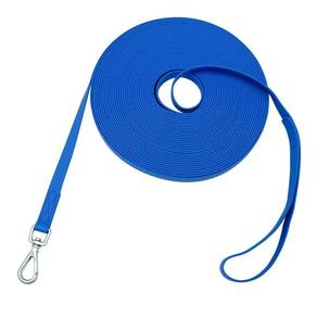 Coleira de treinamento para cães NIMBLE Waterproof 5m 10m 15m 30m 15ft azul