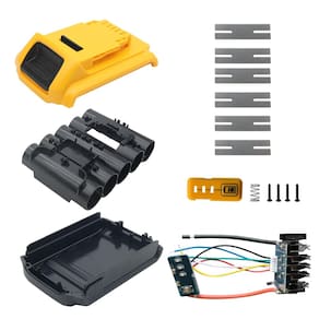 Estojo de substituição de bateria Akocire 18V/20V 2.0Ah 3.0Ah 5 células