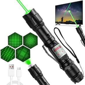 Lanterna MIPREZT Professional Recarregável Green Light Beam