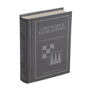 Jogo de tabuleiro WS Game Company Checkers and Backgammon Vintage