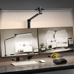 Lâmpada de mesa LED JELIMOV Eye Caring Architect Dual Screen