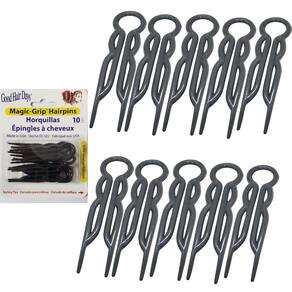 Alfinetes de cabelo Good Hair Days Magic Grip em forma de U x10