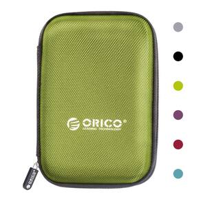 Estojo de disco rígido ORICO PHD-25 impermeável à prova de choque verde