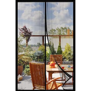 Porta de tela magnética Mdavo Black 40x240cm Heavy Duty