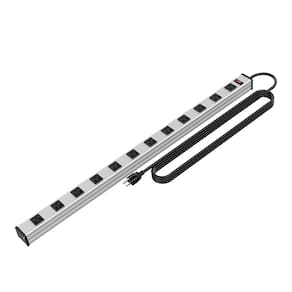 Power Strip oviitech 12 tomadas com cabo de extensão de 6 pés 1875 W