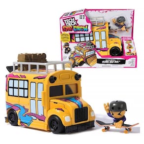 Tech Deck Ônibus Radical com Boneco Ultra SK8 Crew 4192 - Sunny