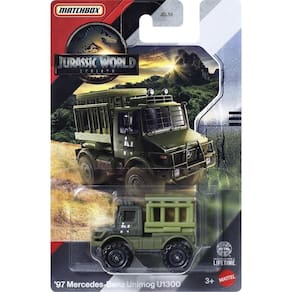 Matchbox Jurassic World Rebirth 97 Mercedes Unimog - Mattel