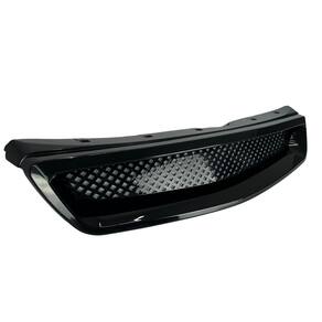 Grade Type R Honda Civic 99 a 2000 Black Piano Plástico Abs