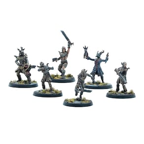 Conjunto de miniaturas Modiphius Fallout Cult of The Mothman Clergy