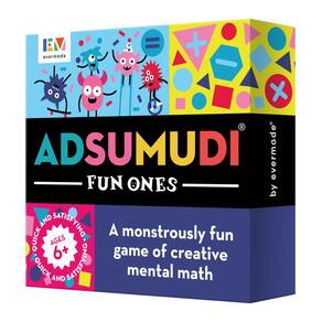 Jogo de matemática Evermade Adsumudi Fun Ones para crianças e adultos