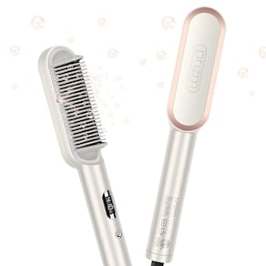 Escova de alisamento de cabelo Prizm 20s Fast Heating Champagne