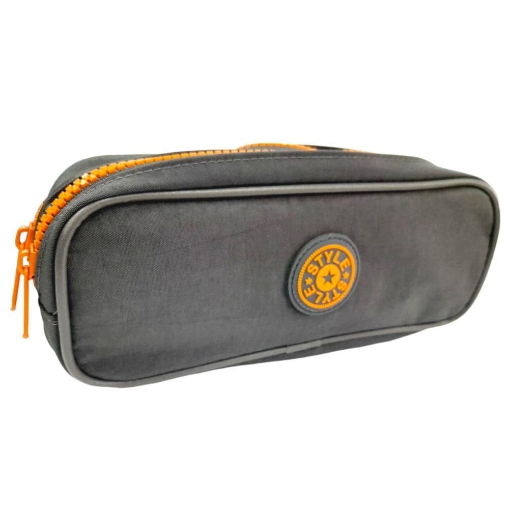 Estojo Multiuso com Zíper Laranja - Quanhe