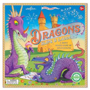 Jogo de Tabuleiro eBoo Dragons Slips & Ladders Kids 5+ Years