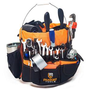 Organizador de ferramentas Bucket Rugged Tools Malone 64 Edição de Bolso